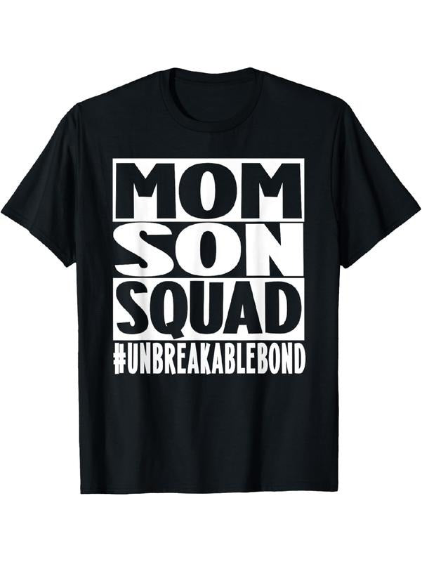 Mom PlayStation brand Squad Unbreakable Bond Family T-Shirt Streetwear Casual