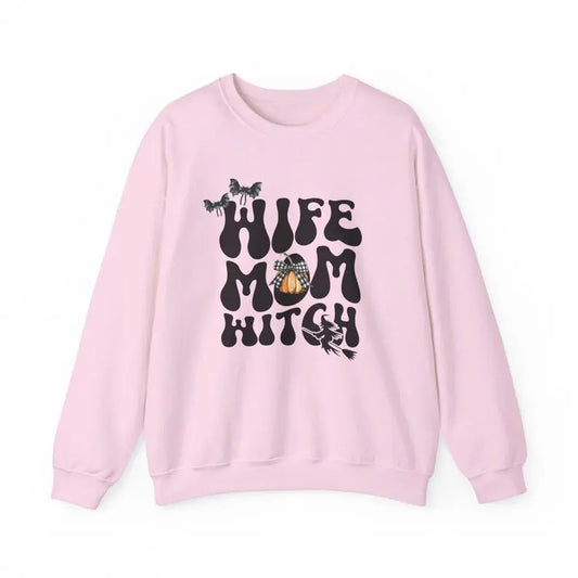 Mom Sweatshirt Halloween Crewneck Witch Sweater New Mother Gift First Halloween Parent Outfit Funny Birthday Pumpkin Pullover for Wife