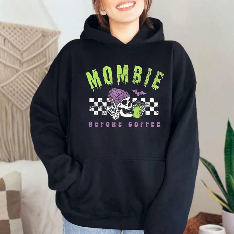 Mombie Halloween Shirt, Funny Zombie Mom Sweatshirt, Mombie Mama Tee, Funny Mombie Sweatshirt, Spooky Mama Hoodie, Unisex Sweater Pullover Tee