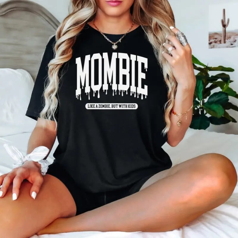 Mombie Shirt, Mom Halloween Sweatshirt, Fall Sweater, Mama Halloween Tshirt, Mom Halloween Shirt, Halloween Mom...