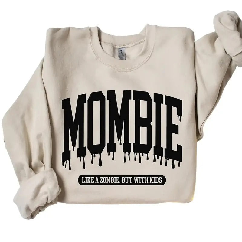 Mombie Sweatshirt, Mom Halloween Shirt, Fall Sweater, Mama Halloween Tshirt, Mom Halloween Shirt, Halloween Mom...