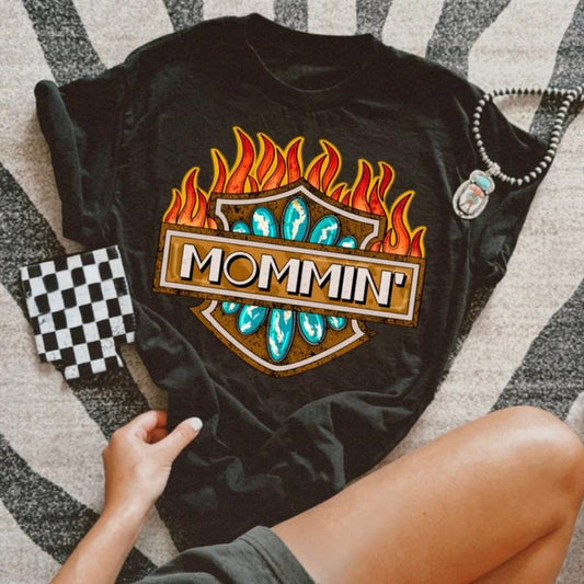 Mommin Tee, vintage MAMA crewneck sweatshirts, western outfits women, cowgirl outfits, western clothing stuff tops, country concert outfits, western tops clothes, country girl stuff