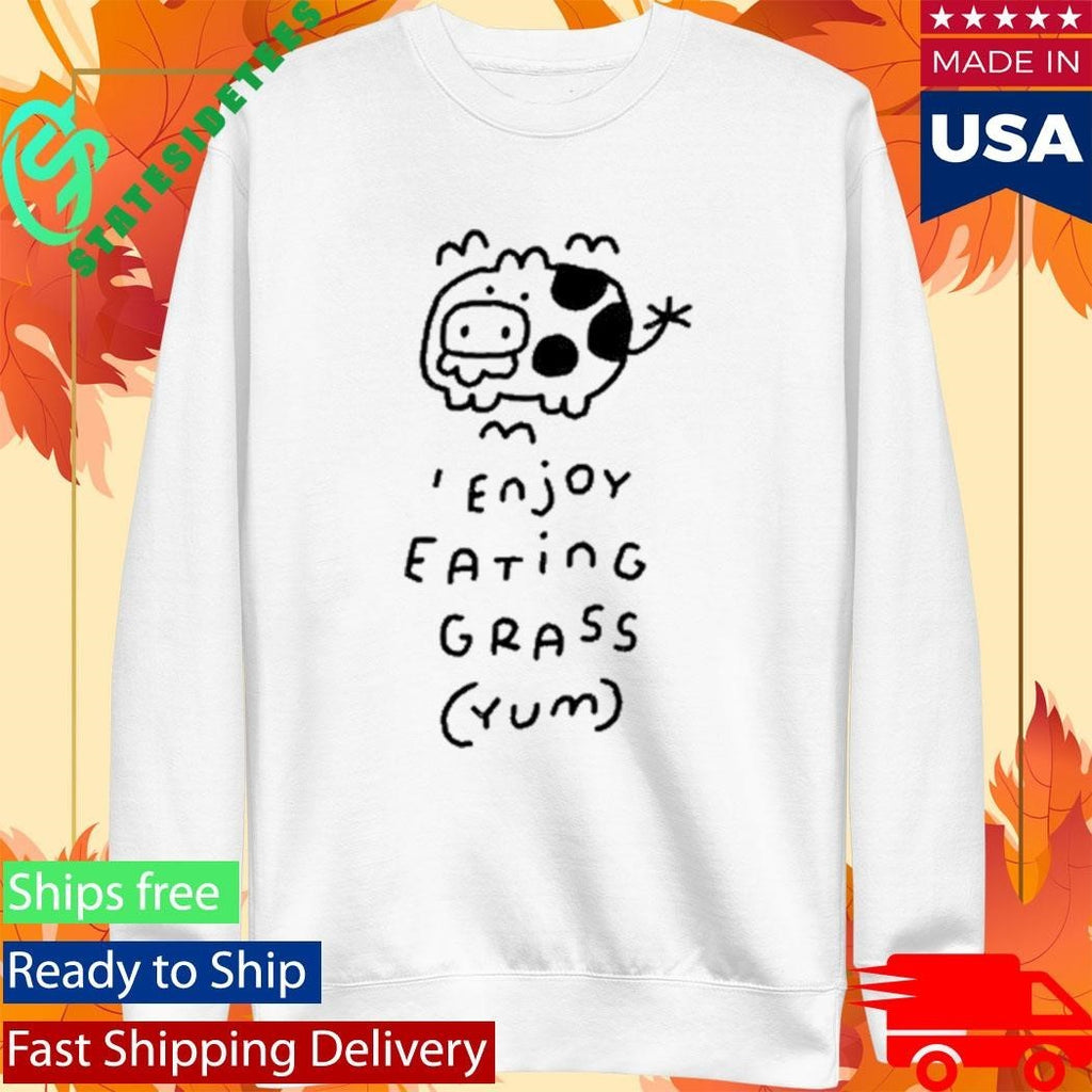 Momodraws Enjoy Eating Grass Yum Shirt