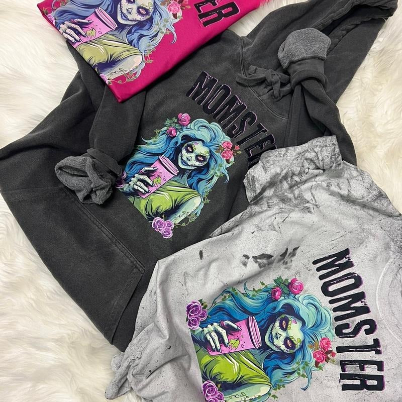 Momster coffee shirt Hoodie, Sweatshirt | DripVista.com