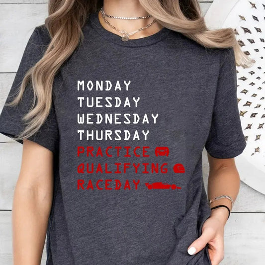 Monday Tuesday Wednesday Thursday Friday Blink Monday Women's T-Shirt, Funny Tee, Mum Shirt, Mother's Day Gift, Women's Clothing, Humour