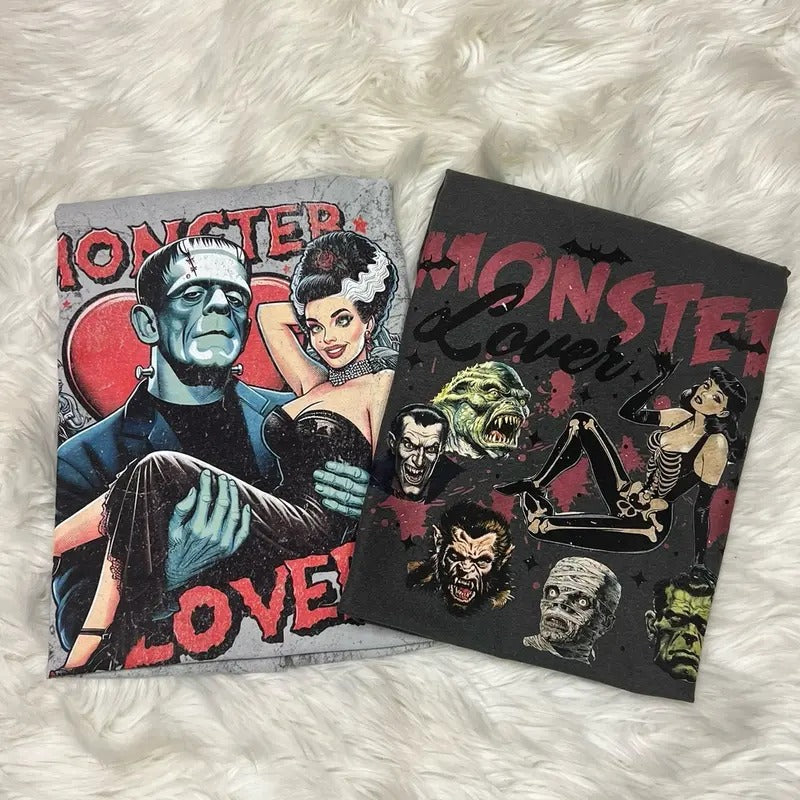 Monster lover tee Hoodie, Sweatshirt | DripVista.com