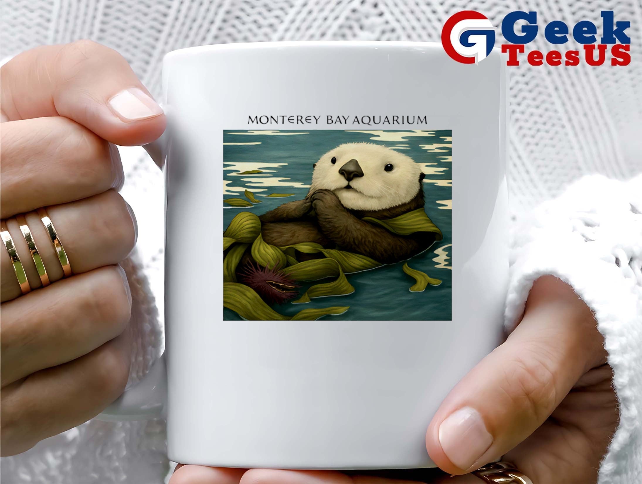 Monterey Bay Aquarium Otter shirt