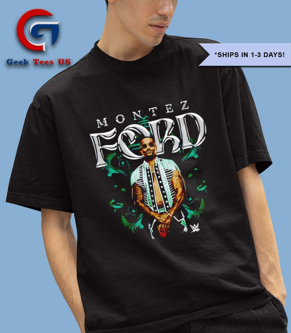 Montez Ford wrestler Bitmap shirt