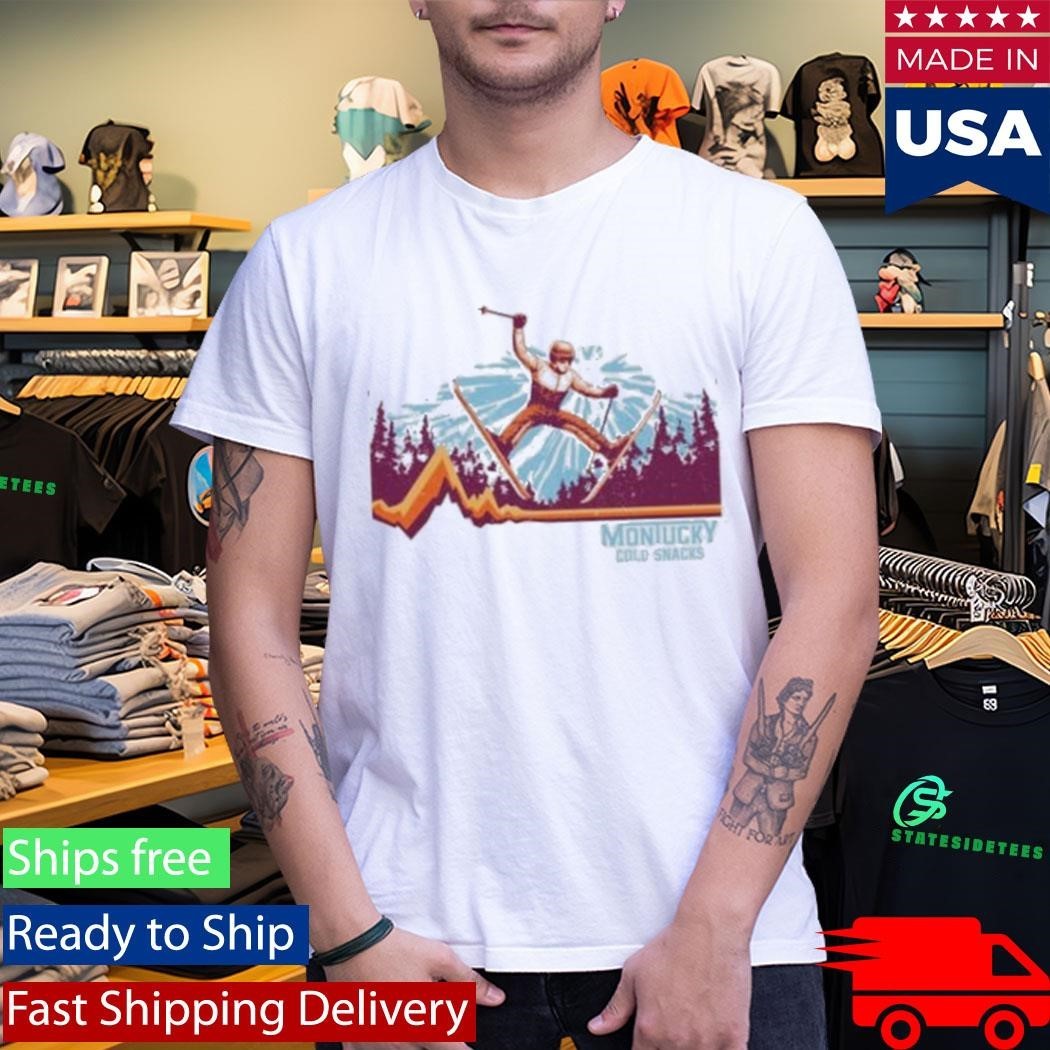 Montucky Cold Snacks Spread Eagle Ski Shirt