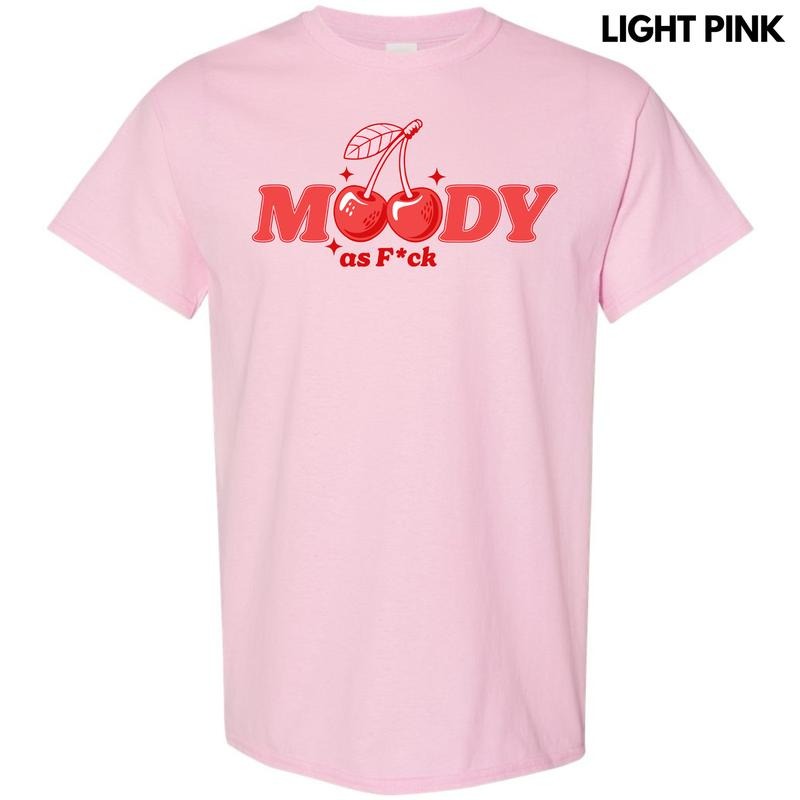 Moody Cherries Gildan Short Sleeve T-Shirt 'NLB' Hoodie, Sweatshirt | DripVista.com