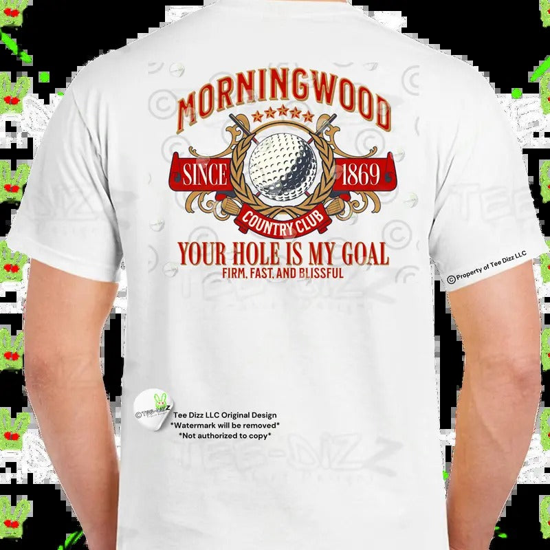 Morningwood Country Club - Men's funny T-shirt Menswear Top Tshirt