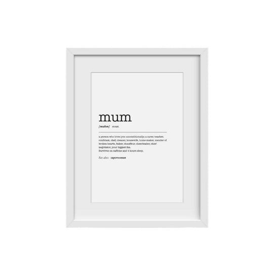Mother's Day Gift Decor, Mother Definition Art Print, Wall Art Print, Living Room Art, Gifts For New Mom Pregnant Wall Art, Poster Prints No Frame, Wall Art Room Decor, Wall Posters, Gifts For Birthday Landscape Photo