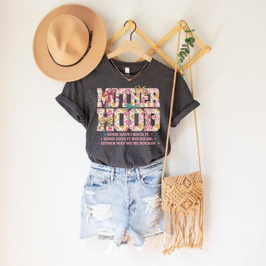 Motherhood Shirt, Rock Mom Shirt, Trendy Mom Apparel, Mothers Day Gift, Christian Mom Shirt, Gift For Mom, Cool Moms Club T Shirt, Mama Tee