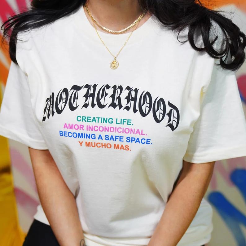 Motherhood Tshirt, mama tee, mother's day, mom gift, gift for her, mom vibes, crewneck womenswear Hoodie, Sweatshirt