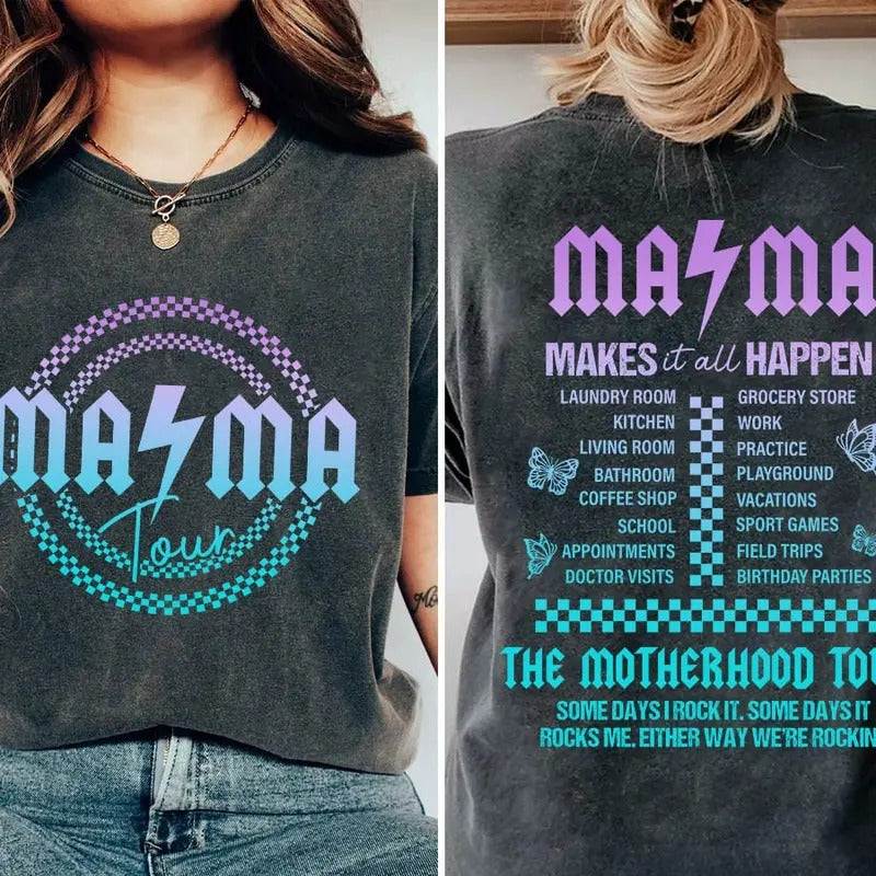 Motherhood shirt, Some Days I Rock , Mama lighting bold , Mama Funny Tour shirt, Mother's Day Funny shirt Hoodie, Sweatshirt