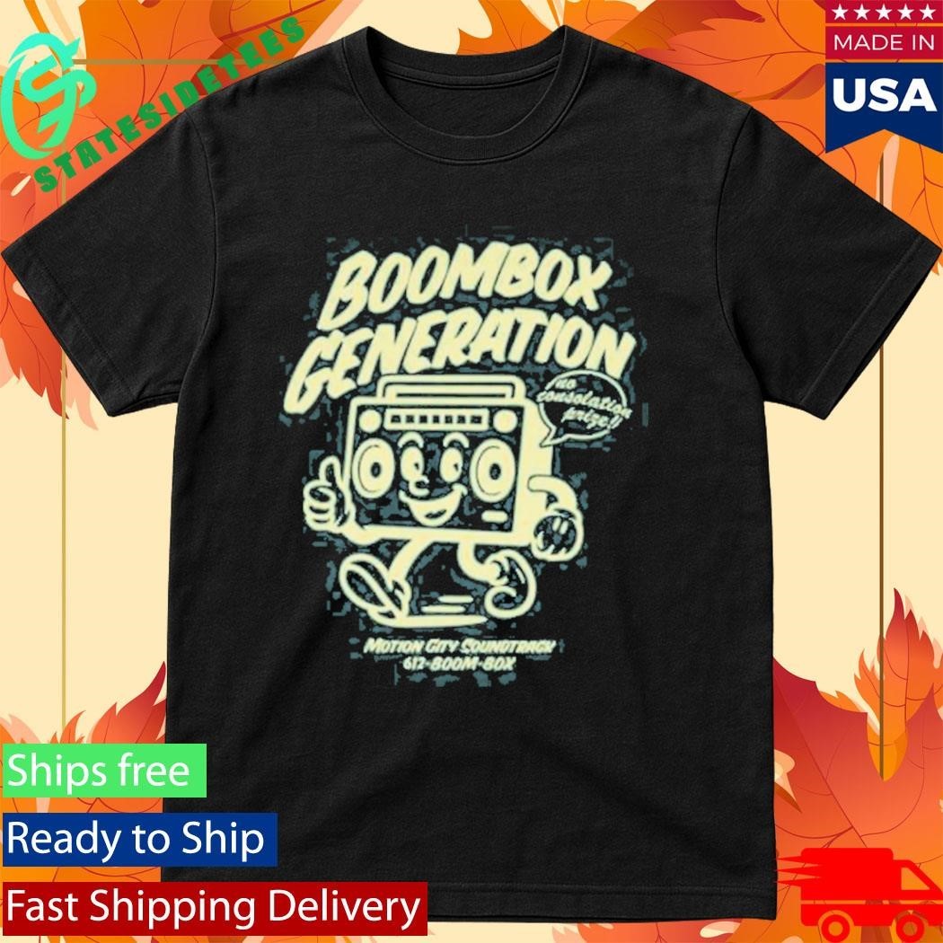 Motion City Soundtrack Boombox Generation Shirt