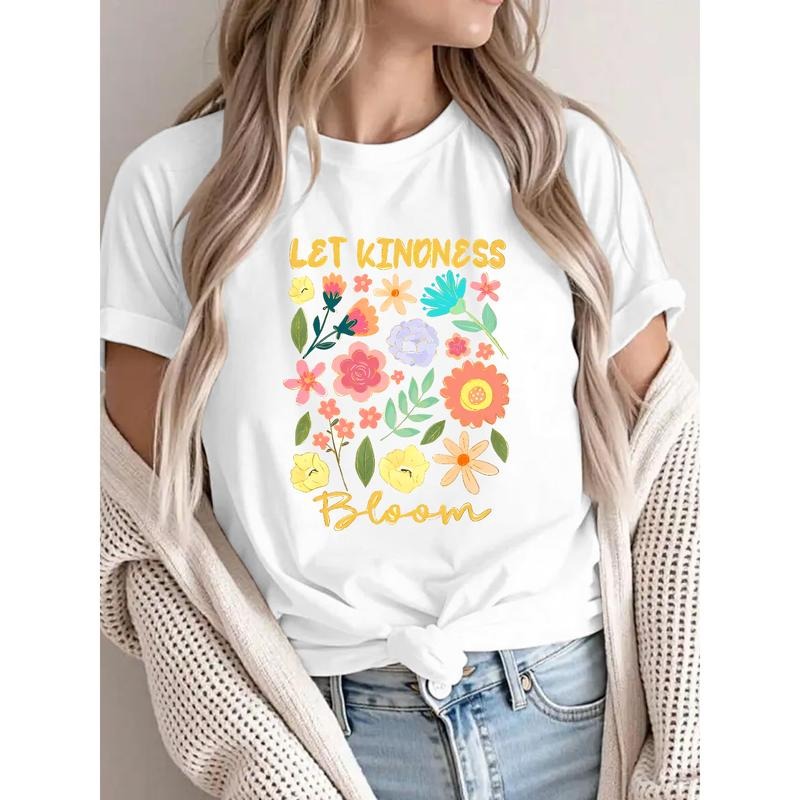 Motivational Tee Encouraging Acts FOG Kindness with WB shield Beautiful Botanical Graphic Hoodie, Sweatshirt | DripVista.com