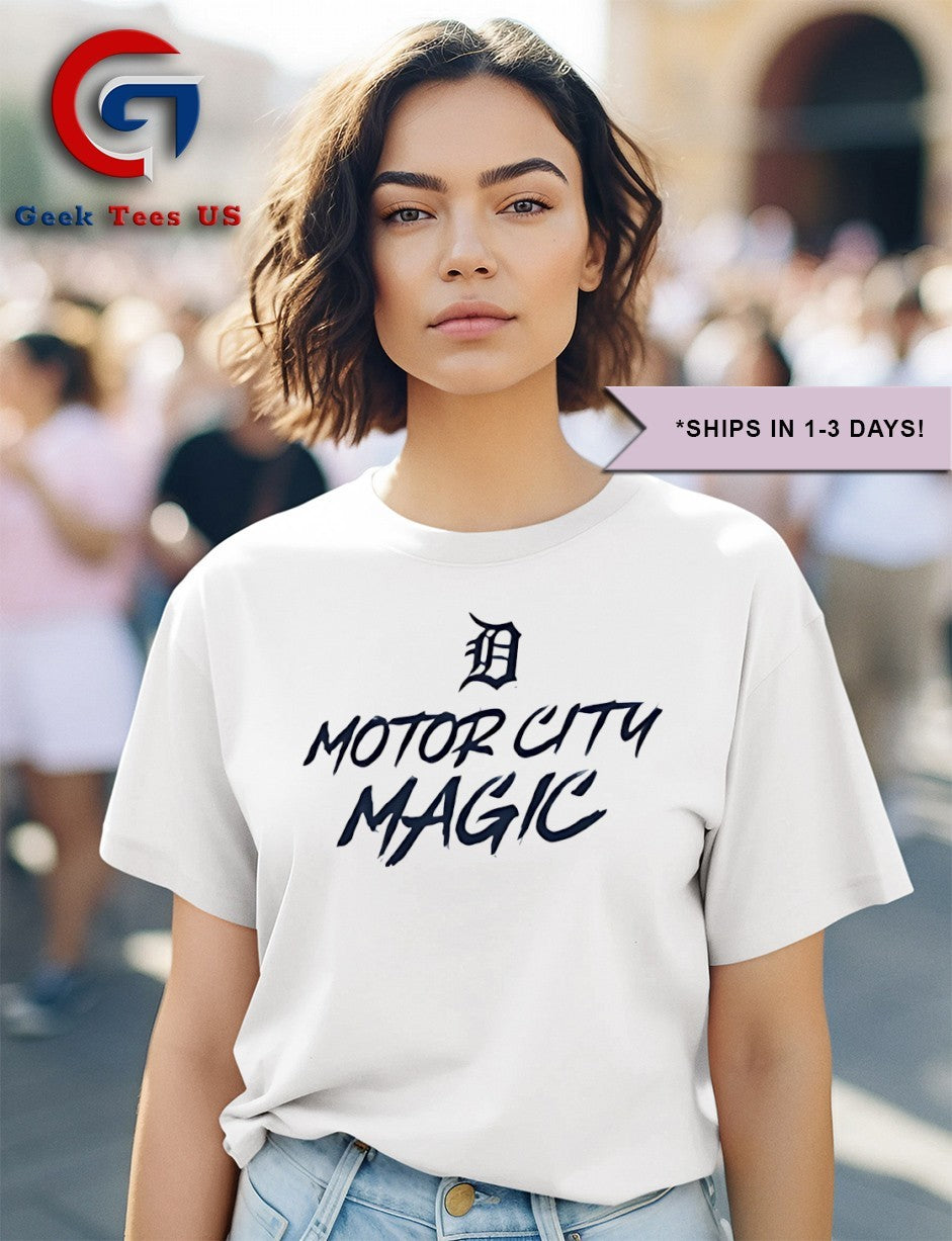 Motor City Magic 2025 Detroit Tigers MLB shirt