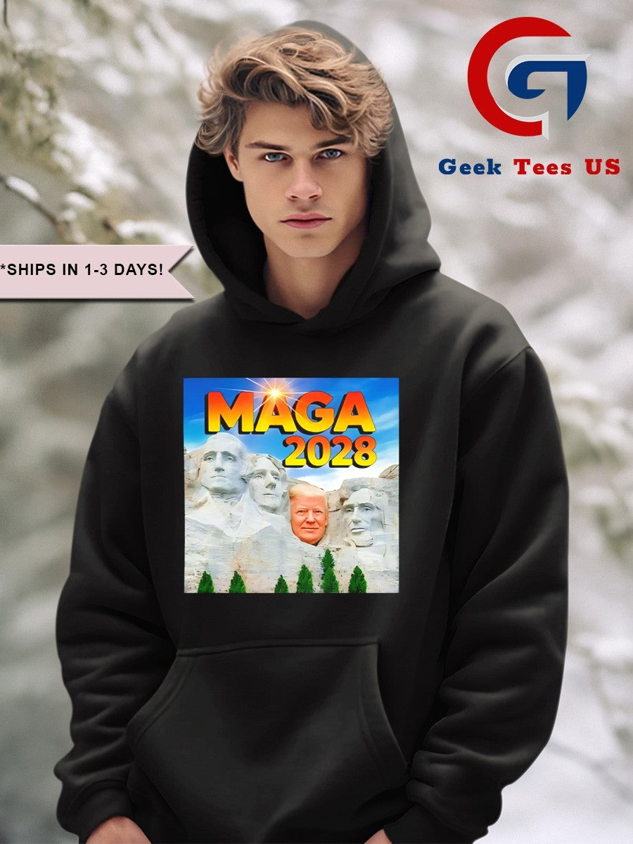 Mount Rushmore Trump MAGA 2028 shirt