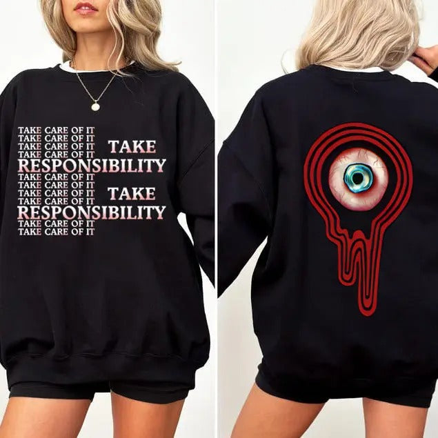 Mouthwashing Take Responsibility 2 sides Shirt, Mouthwashing Crewneck Sweatshirt, Mouthwashing Hoodie, Pony Express...