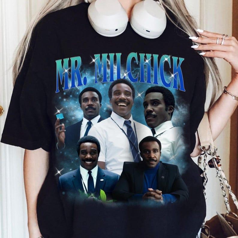 Mr. Milchick Severance Rap Tee, Retro TV Show Fan Shirt, Funny Severance Design Hoodie, Sweatshirt | DripVista.com