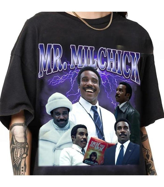 Mr Milchick Severance retro 90s style vintage rap tee Bootleg Style T-Shirt, Classic Retro Graphic Unisex Tee Gift For Men and Women