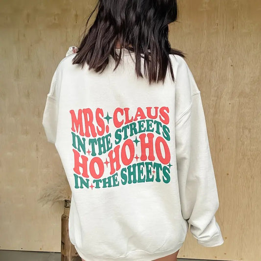 Mrs. Claus Graphic Top