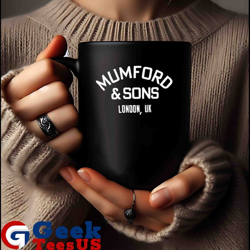 Mumford and Sons London UK vintage logo shirt