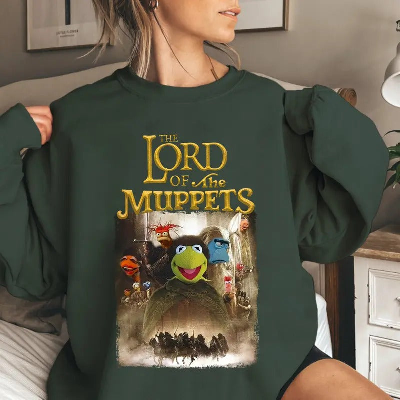 Muppet Movies Sweatshirt, The Lord Of The Muppets Shirt, Muppets Sweatshirt, Muppet Series T-Shirt Hoodie | DripVista.com
