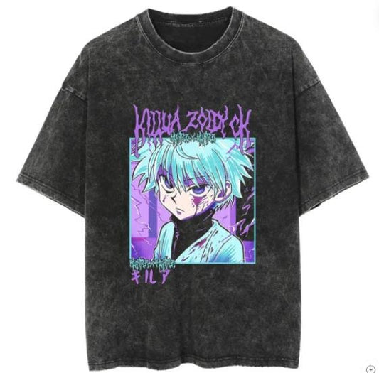 Murderer Vintage T-Shirt , for unisex , gift for anime fan Menswear Top