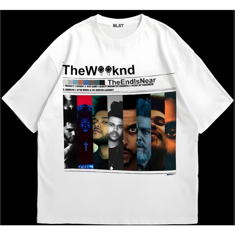 Music Star T-Shirt Bold Style Unisex Cool and Casual Urban Look Soft Cotton