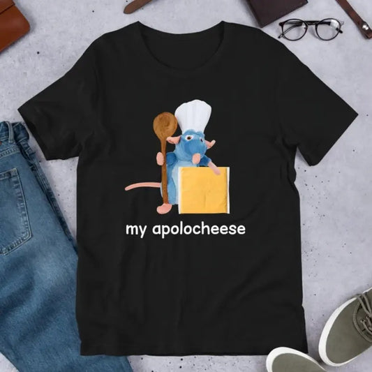 My Apolocheese Rat Plush Cheese Meme, Funny Meme Shirt