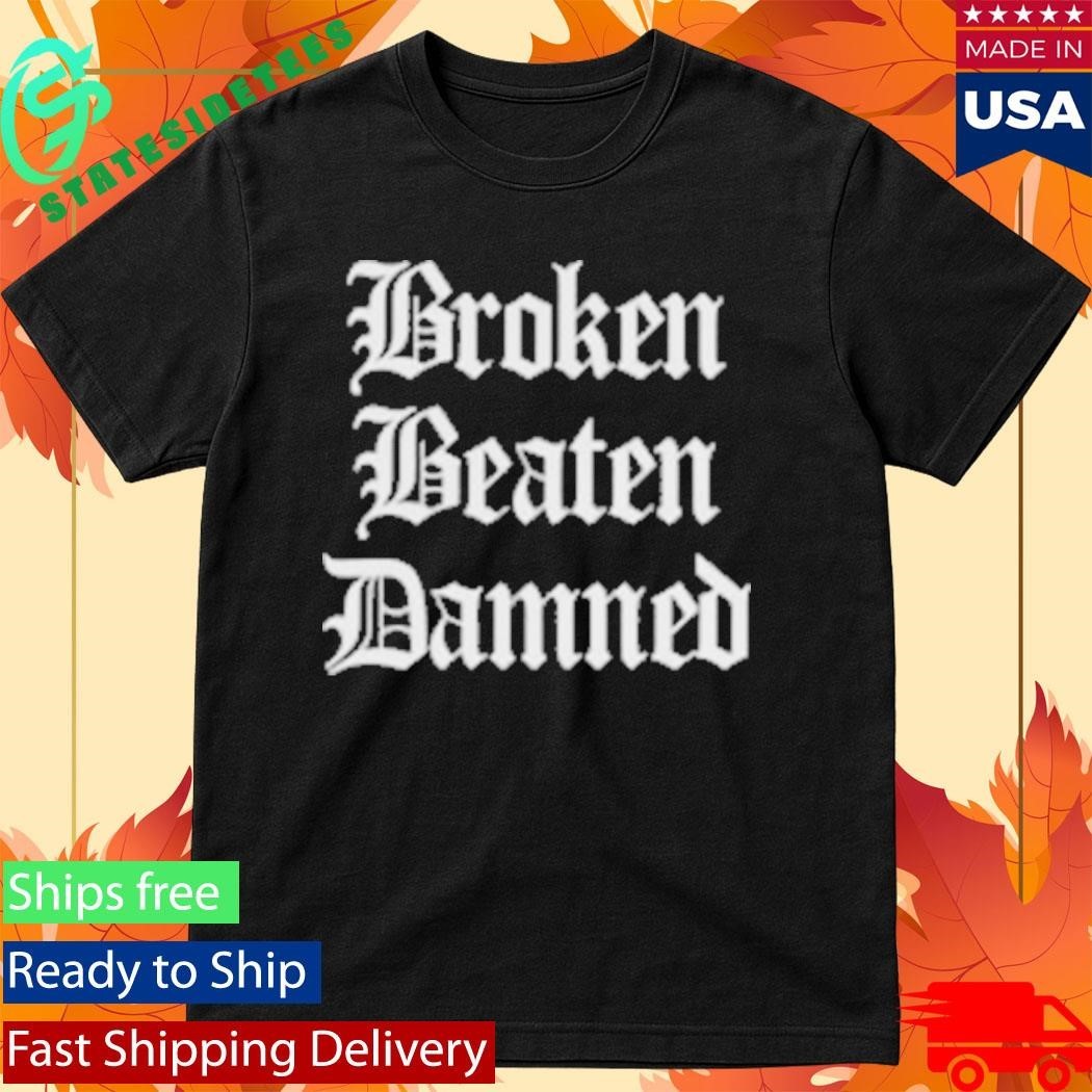 My Chemical Romance Broken Beaten Damned Shirt