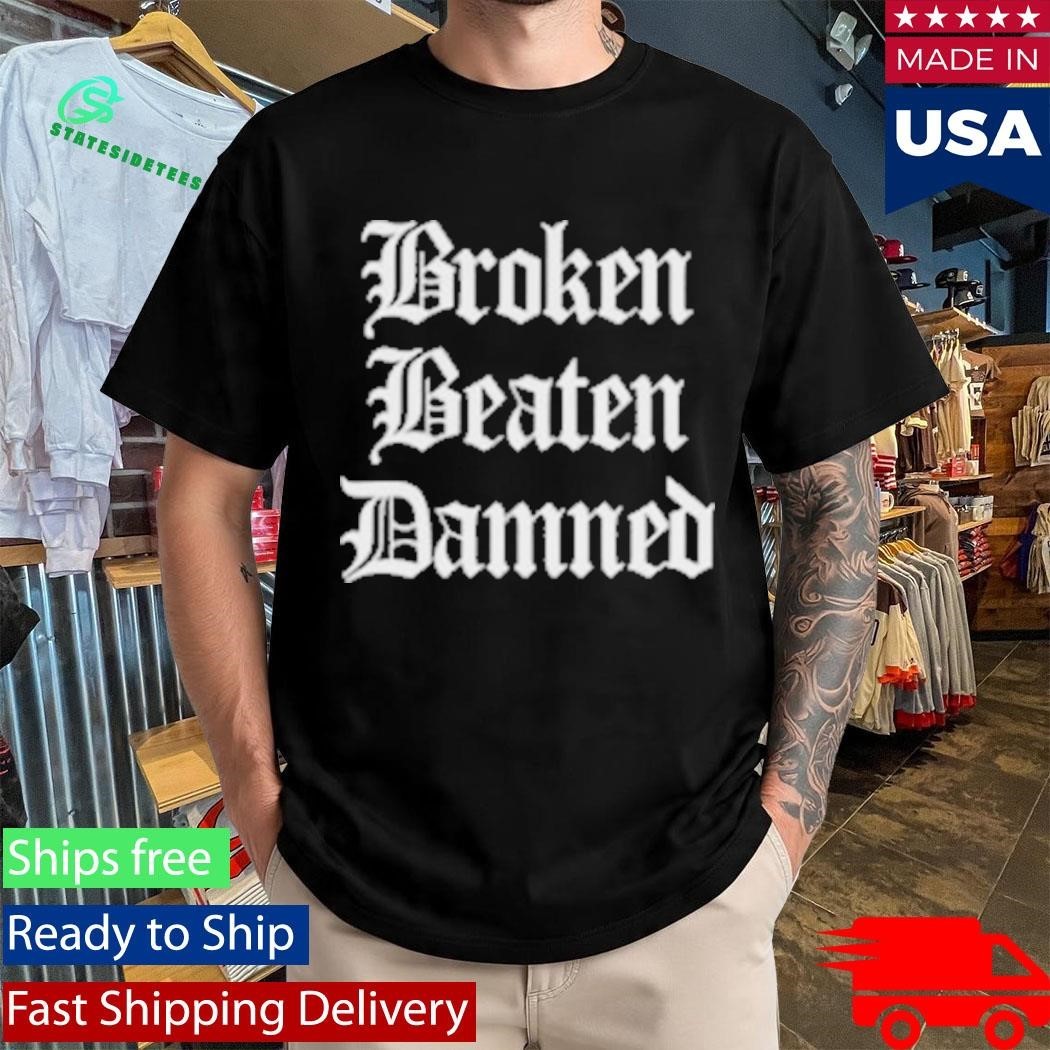 My Chemical Romance Broken Beaten Damned Shirt