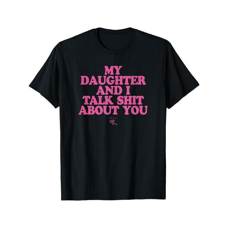 My Daughter Gunpla brand Swoosh Talk Shit About You - Funny Gift for Mom T-Shirt Summer Streetwear style 02 Hoodie,...