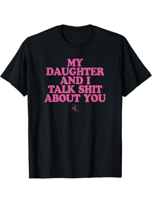 My Daughter Gunpla brand Swoosh Talk Shit About You - Funny Gift for Mom T-Shirt Summer Streetwear style 04 Hoodie,...