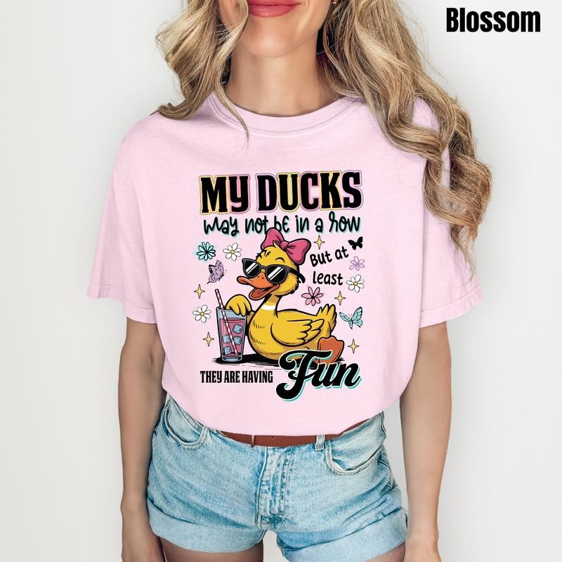 My Ducks Have Fun Comfort Colors T-Shirt 'NLB' Hoodie, Sweatshirt | DripVista.com
