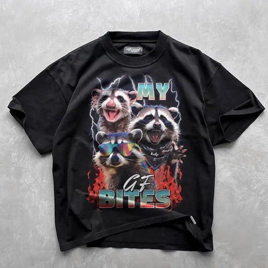 My Gf Bites Tshirt, My Girlfriend Shirt, Funny Gag Gift, Boyfriend Shirt, Boyfriend Gift, Funny Meme, Aesthetic Shirt, Quote, Gifts for her