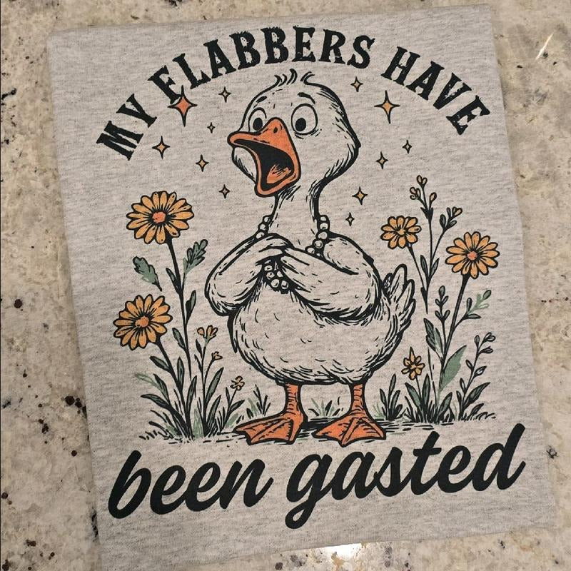 My flabbers have been gasted Funny Graphic tee Hoodie, Sweatshirt | DripVista.com
