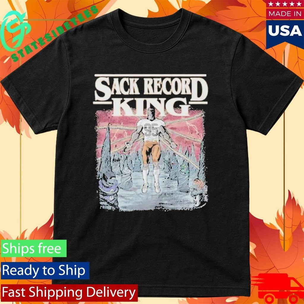 Myles Garrett Sack Record King Shirt