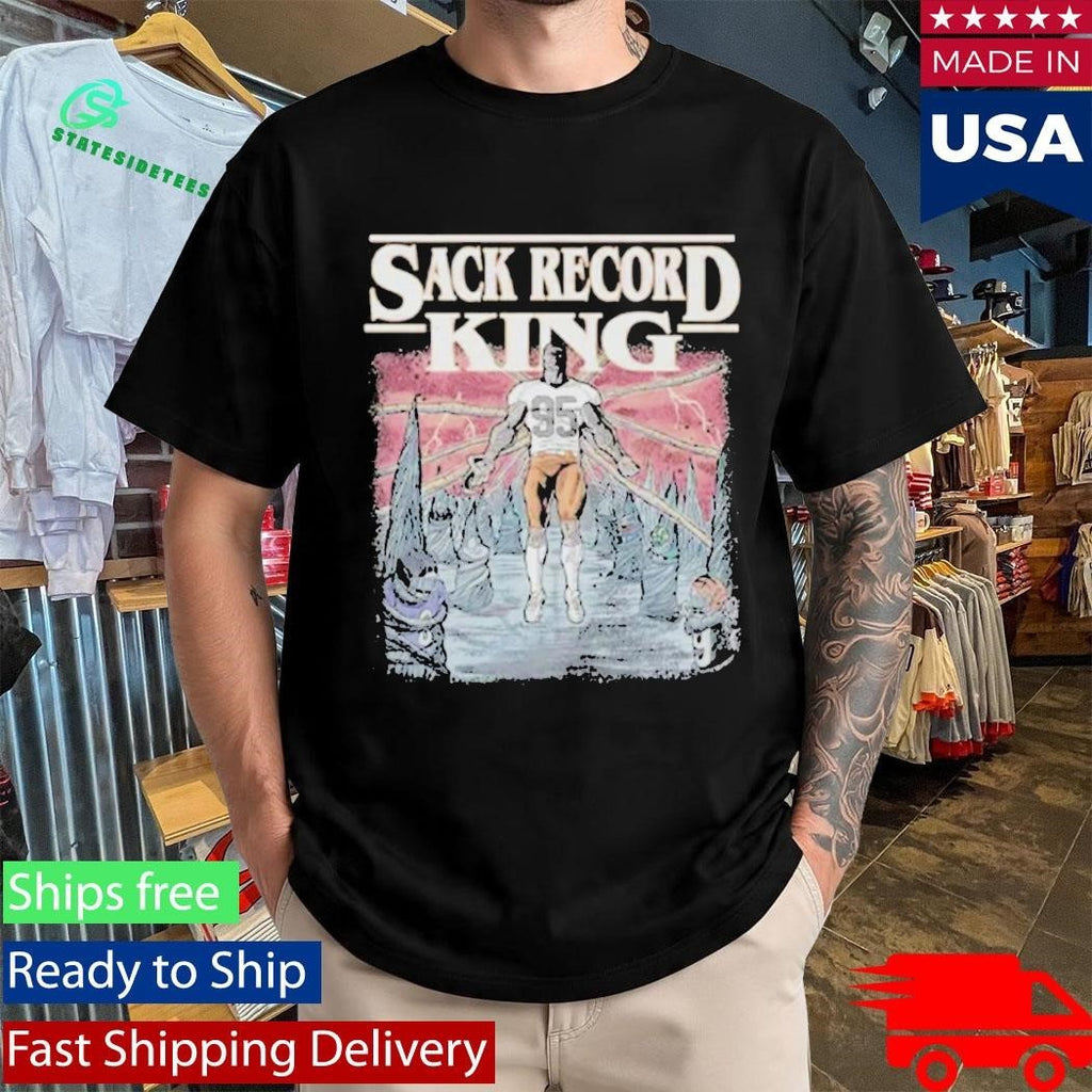 Myles Garrett Sack Record King Shirt