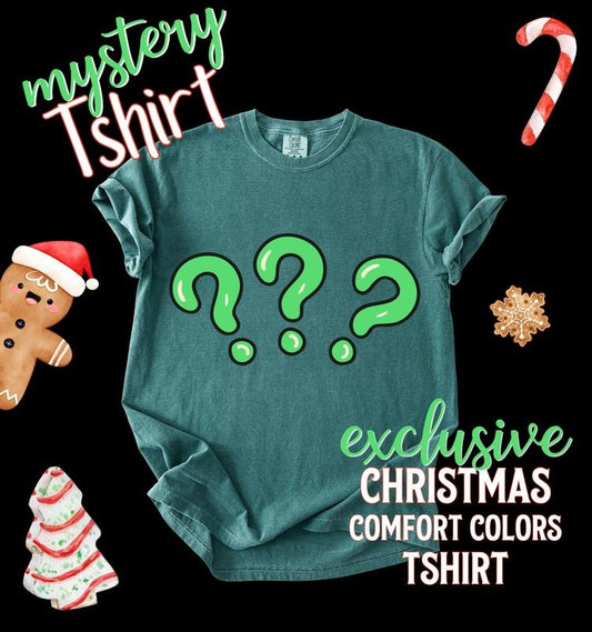 Mystery Christmas Comfort Colors, Trendy Women's Tshirt