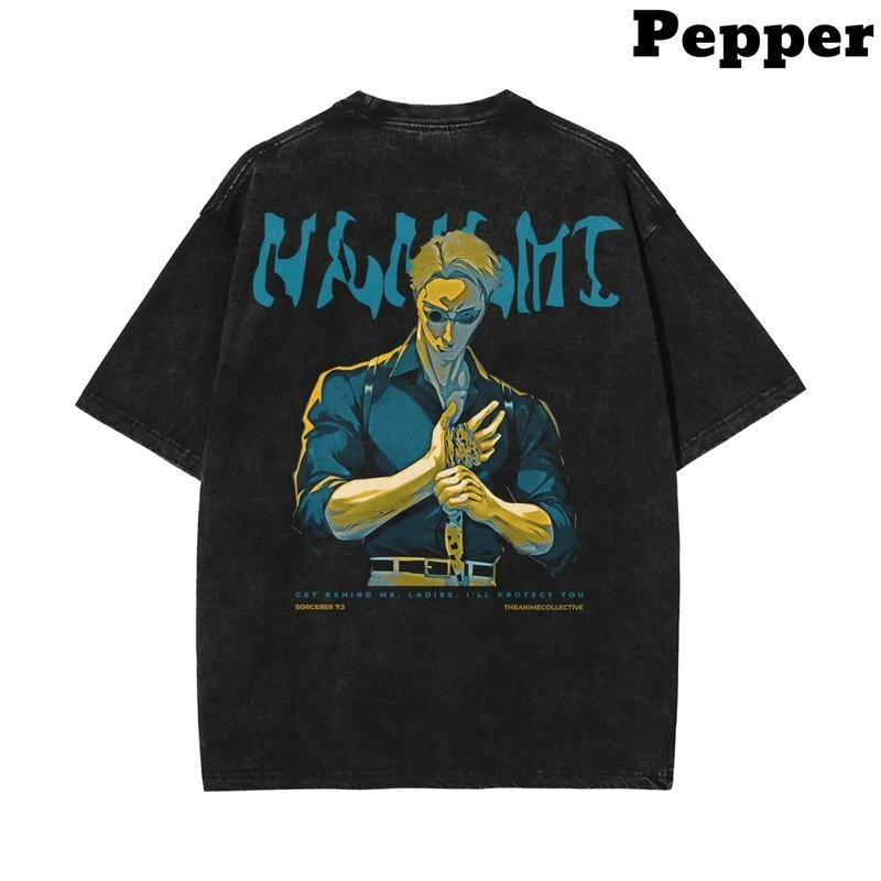 NANAMI VINTAGE T-SHIRT, JUJUTSU KAISEN SHirt, JUJUTSU KAISEN Shirt, JUJUTSU KAISEN Merch, Anime Shirt, Vintage Graphic...
