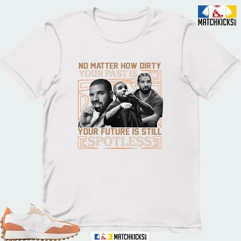 NB 327 CALIA WHITE CORAL SNEAKER MATCHING T-SHIRT (NO MATTER HOW DIRTY) Hoodie, Sweatshirt | DripVista.com