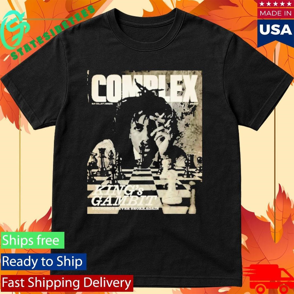 NBA YoungBoy King’s Gambit YoungBoy Never Broke Again On Complex Cover Star Shirt