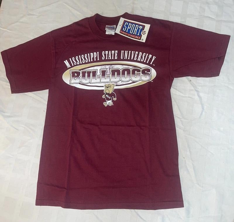 NCAA Mississippi State University Bulldogs Unisex T-shirt Sweatshirt Hoodie14 Vintage