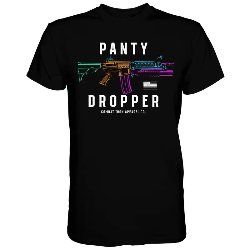 NEON PANTY DROPPER MEN'S T-SHIRT, HUMOR SHIRTS, FUNNY TEE SHIRT Hoodie, Sweatshirt | DripVista.com