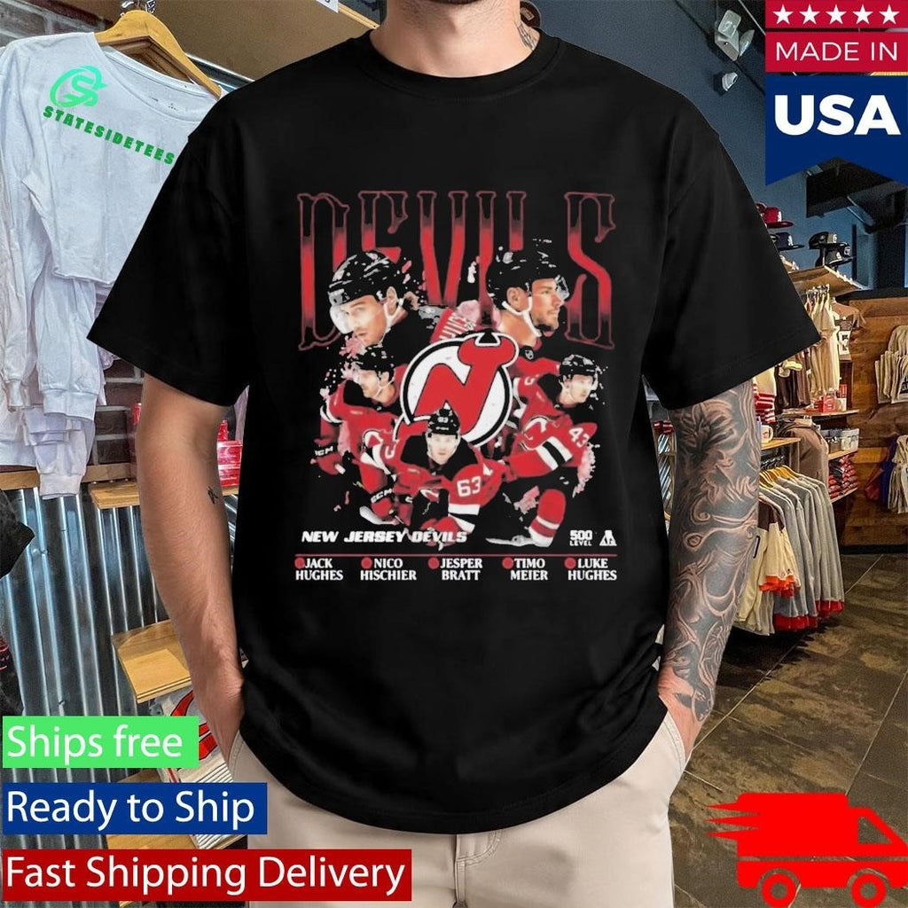 NHL New Jersey Devils 5 Stars Shirt