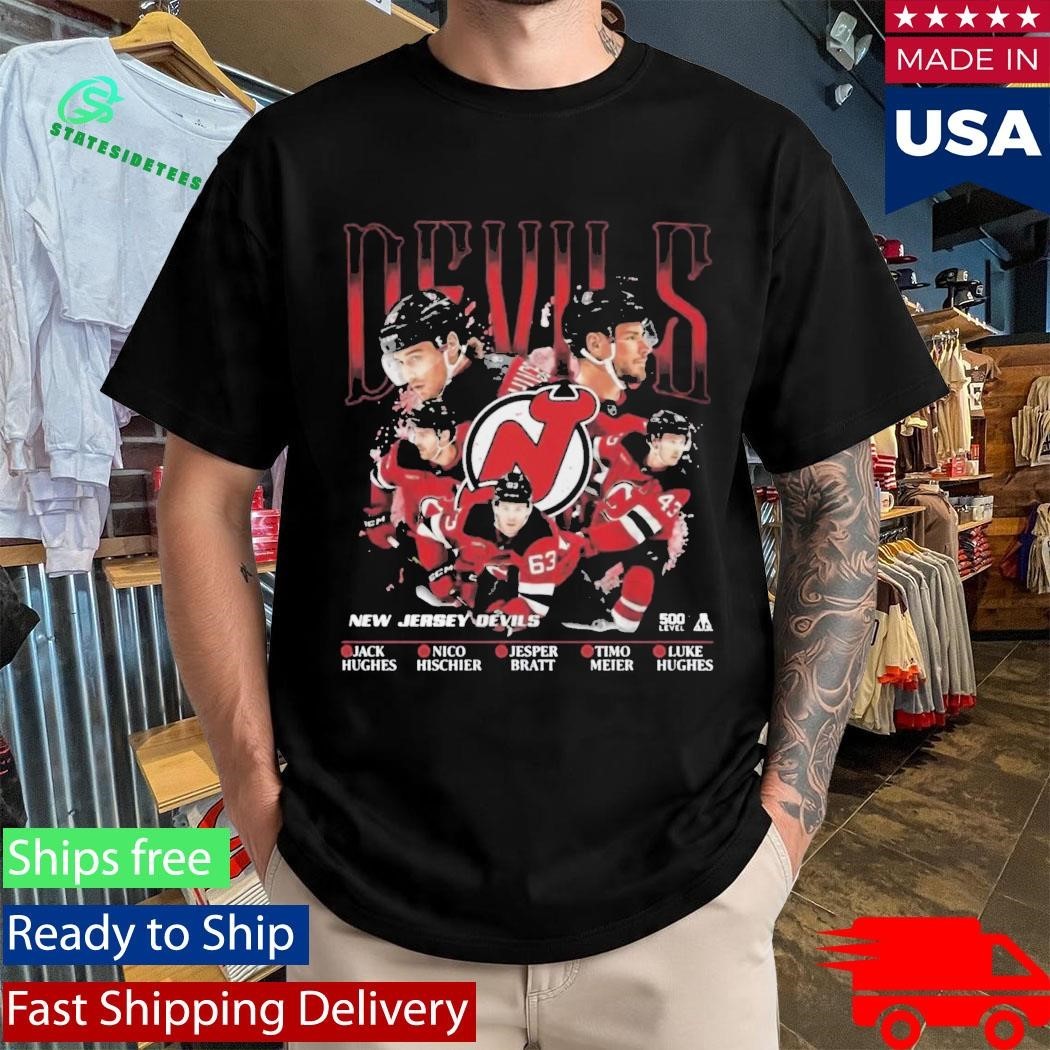 NHL New Jersey Devils 5 Stars Shirt