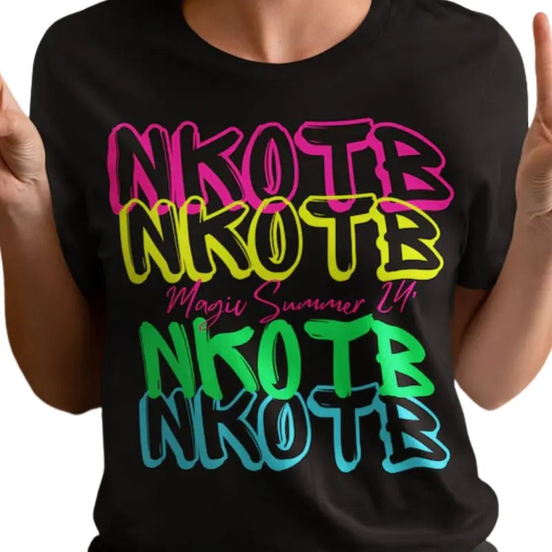 NKOTB Magic Summer 2024 Shirt, NKOTB unisex Tshirt, Group Tour, Classic Rock Concert Tee Hoodie, Sweatshirt | DripVista.com